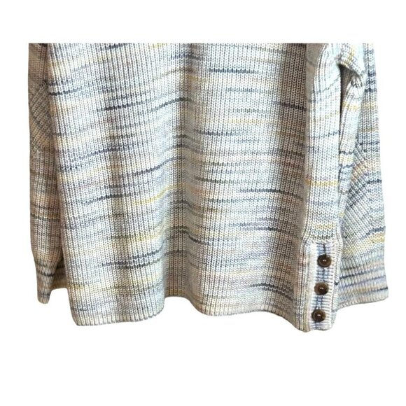 Michael Stars Rainbow Comb Autumn Pullover Spacedye Sweater Size 3X NWT - Picture 6 of 9